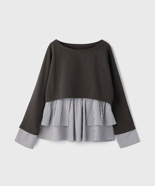 GRACE CONTINENTAL / グレースコンチネンタル カットソー | タックフリルヘムカットトップ | 詳細20