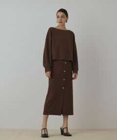 GRACE CONTINENTAL / グレースコンチネンタル カットソー | ラメカットトップ