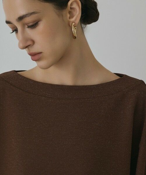 GRACE CONTINENTAL / グレースコンチネンタル カットソー | ラメカットトップ | 詳細5