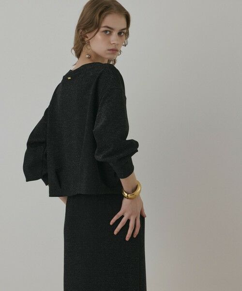 GRACE CONTINENTAL / グレースコンチネンタル カットソー | ラメカットトップ | 詳細15