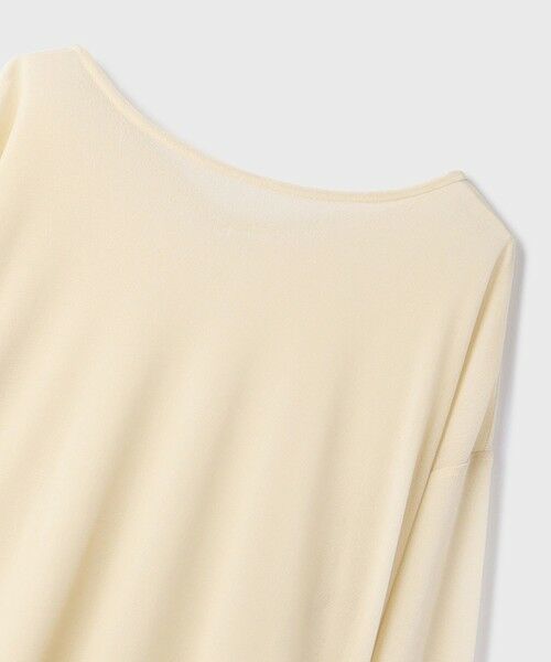 GRACE CONTINENTAL / グレースコンチネンタル カットソー | フロッキーオーバーカットトップ | 詳細8