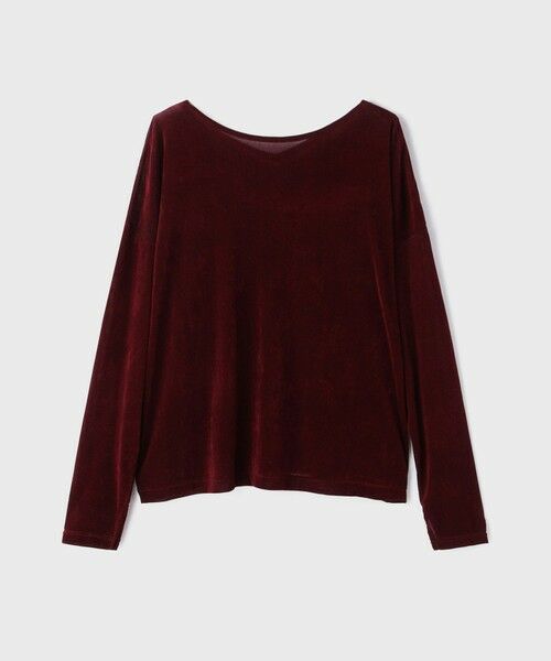 GRACE CONTINENTAL / グレースコンチネンタル カットソー | フロッキーオーバーカットトップ | 詳細17