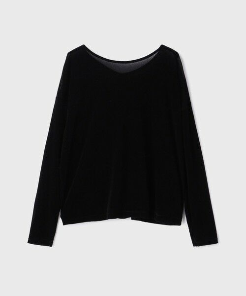 GRACE CONTINENTAL / グレースコンチネンタル カットソー | フロッキーオーバーカットトップ | 詳細26