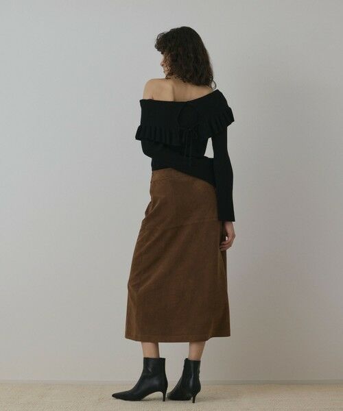 GRACE CONTINENTAL / グレースコンチネンタル ニット・セーター | オフショルフリルニットトップ | 詳細18