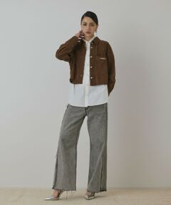 GRACE CONTINENTAL / グレースコンチネンタル シャツ・ブラウス | フェイクスウェードブラウス