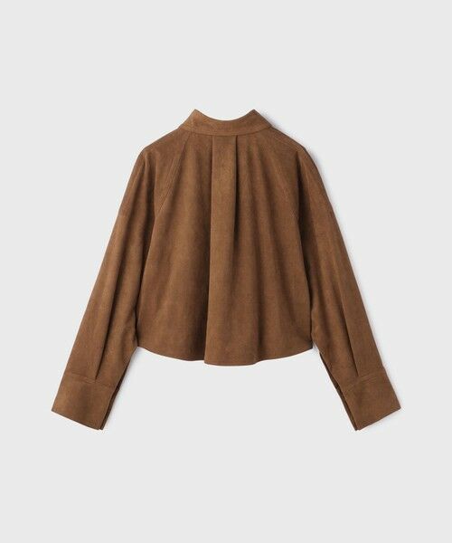GRACE CONTINENTAL / グレースコンチネンタル シャツ・ブラウス | フェイクスウェードブラウス | 詳細8