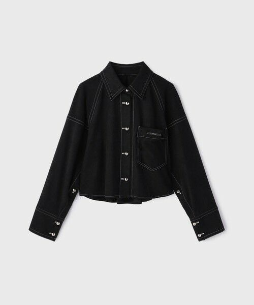 GRACE CONTINENTAL / グレースコンチネンタル シャツ・ブラウス | フェイクスウェードブラウス | 詳細19