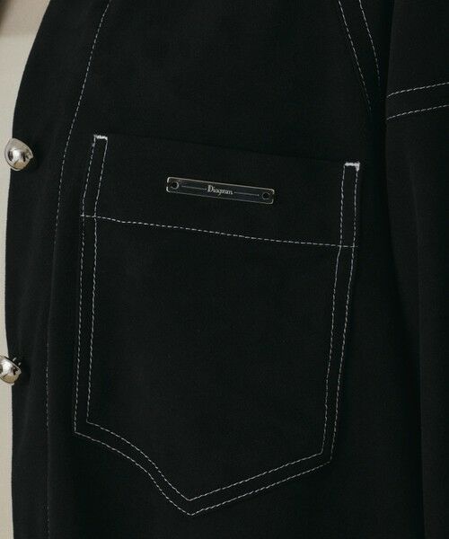 GRACE CONTINENTAL / グレースコンチネンタル シャツ・ブラウス | フェイクスウェードブラウス | 詳細15