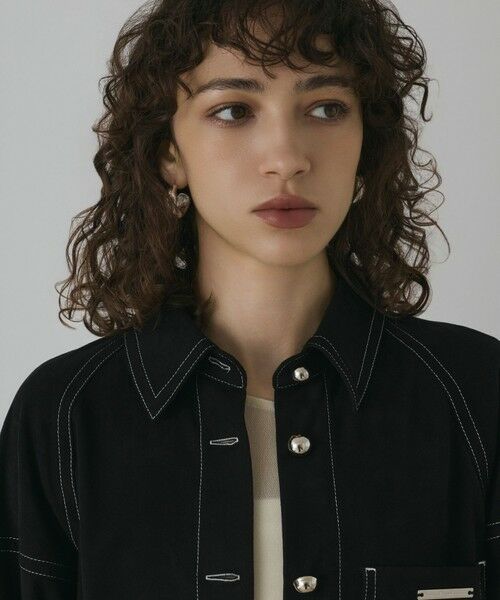 GRACE CONTINENTAL / グレースコンチネンタル シャツ・ブラウス | フェイクスウェードブラウス | 詳細16