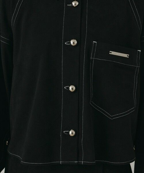 GRACE CONTINENTAL / グレースコンチネンタル シャツ・ブラウス | フェイクスウェードブラウス | 詳細17