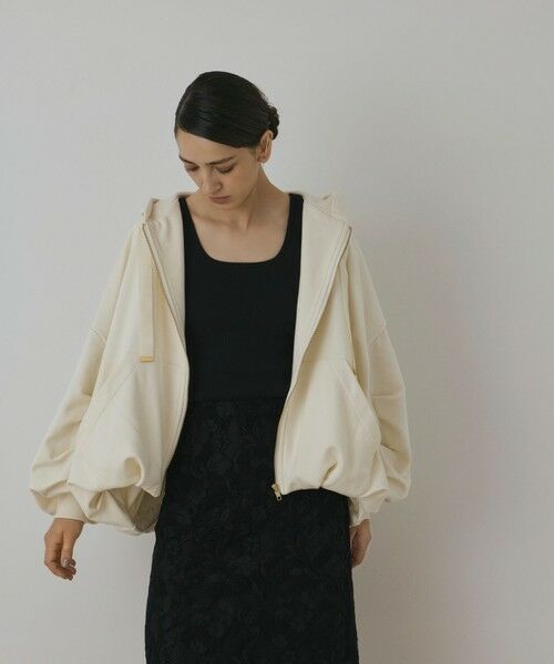 GRACE CONTINENTAL / グレースコンチネンタル パーカー | バル−ン裏毛パ−カ− | 詳細2