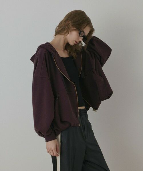 GRACE CONTINENTAL / グレースコンチネンタル パーカー | バル−ン裏毛パ−カ− | 詳細10