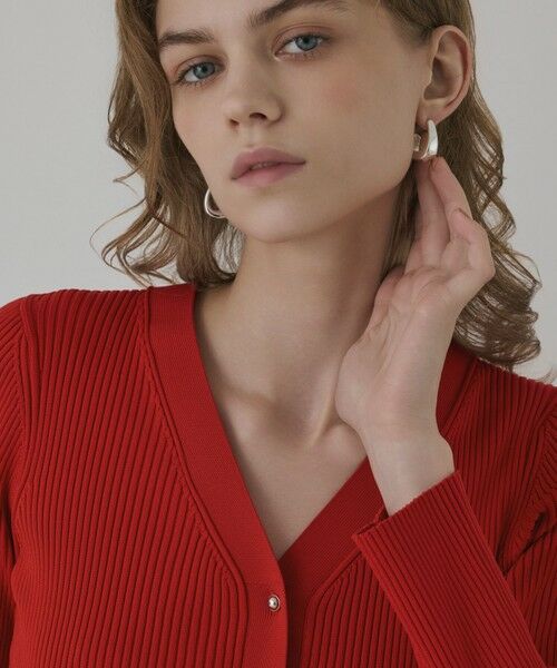 GRACE CONTINENTAL / グレースコンチネンタル カーディガン・ボレロ | ペプラムニットカーディガン | 詳細12