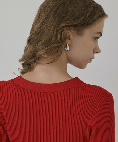 GRACE CONTINENTAL / グレースコンチネンタル カーディガン・ボレロ | ペプラムニットカーディガン | 詳細15