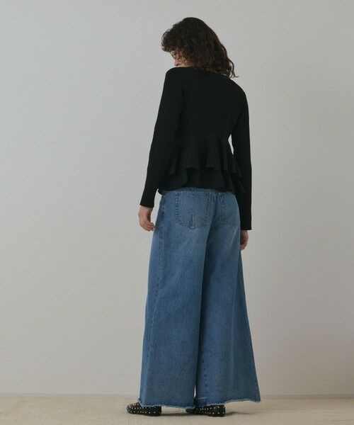 GRACE CONTINENTAL / グレースコンチネンタル カーディガン・ボレロ | ペプラムニットカーディガン | 詳細18