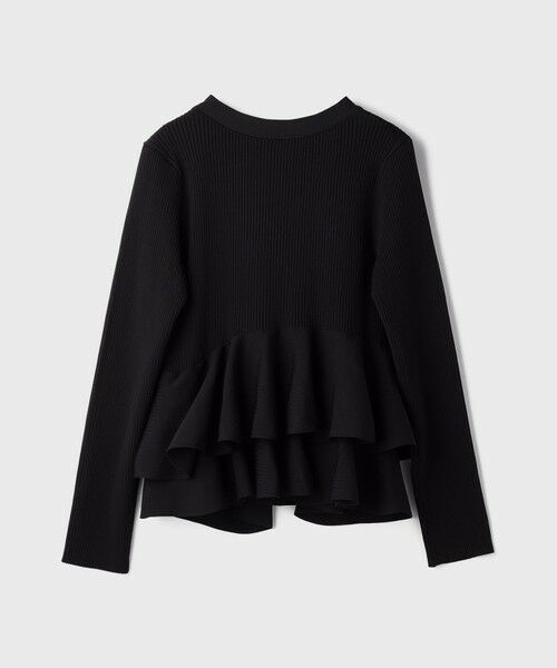 GRACE CONTINENTAL / グレースコンチネンタル カーディガン・ボレロ | ペプラムニットカーディガン | 詳細23