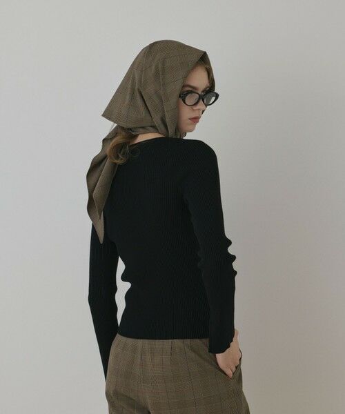 GRACE CONTINENTAL / グレースコンチネンタル バンダナ・スカーフ | ス−ツ地スカ−フ | 詳細8