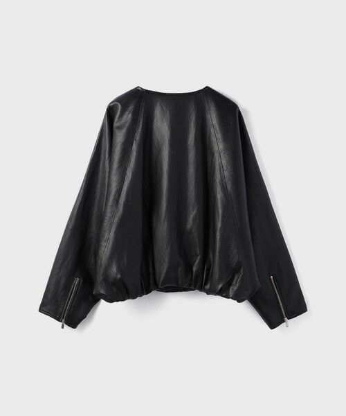 GRACE CONTINENTAL / グレースコンチネンタル レザーブルゾン・ジャケット | フェイクレザーライダース | 詳細23