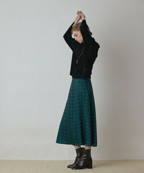 GRACE CONTINENTAL / グレースコンチネンタル ロング・マキシ丈スカート | ドットスカート | 詳細1