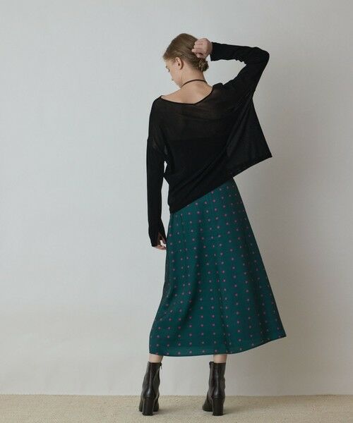 GRACE CONTINENTAL / グレースコンチネンタル ロング・マキシ丈スカート | ドットスカート | 詳細2