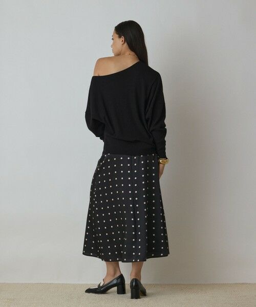 GRACE CONTINENTAL / グレースコンチネンタル ロング・マキシ丈スカート | ドットスカート | 詳細8