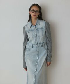 GRACE CONTINENTAL / グレースコンチネンタル ロング・マキシ丈ワンピース | デニムロングジレワンピース