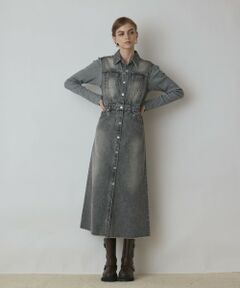 GRACE CONTINENTAL 花柄ロングキャミワンピース セール】 フラワーチュールプリントキャミワンピース （ロング
