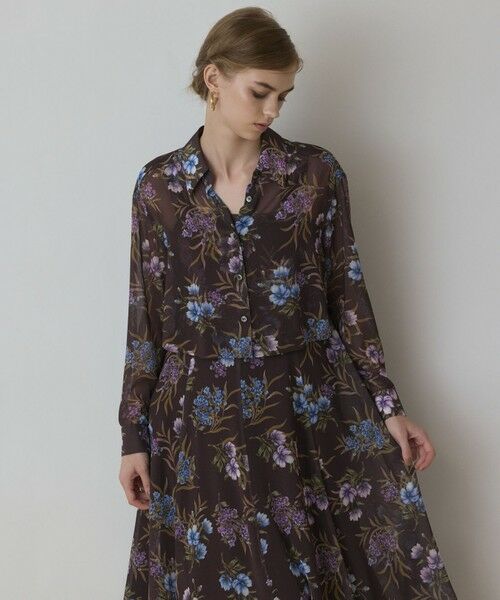 GRACE CONTINENTAL / グレースコンチネンタル ロング・マキシ丈ワンピース | プリントセットアップワンピース | 詳細23