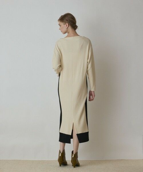 GRACE CONTINENTAL / グレースコンチネンタル ロング・マキシ丈ワンピース | バイカラーカットワンピース | 詳細2