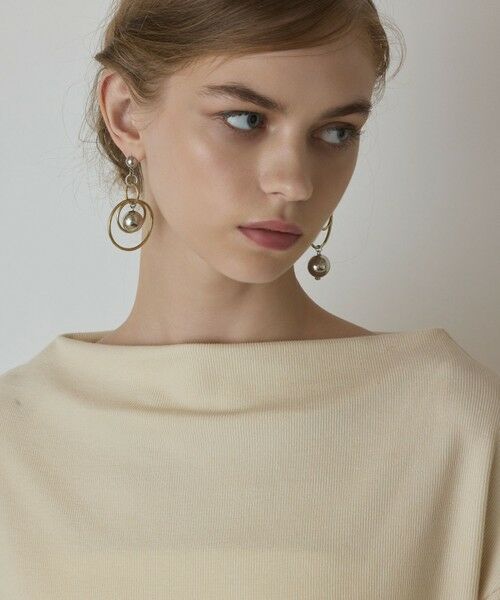 GRACE CONTINENTAL / グレースコンチネンタル ロング・マキシ丈ワンピース | バイカラーカットワンピース | 詳細3