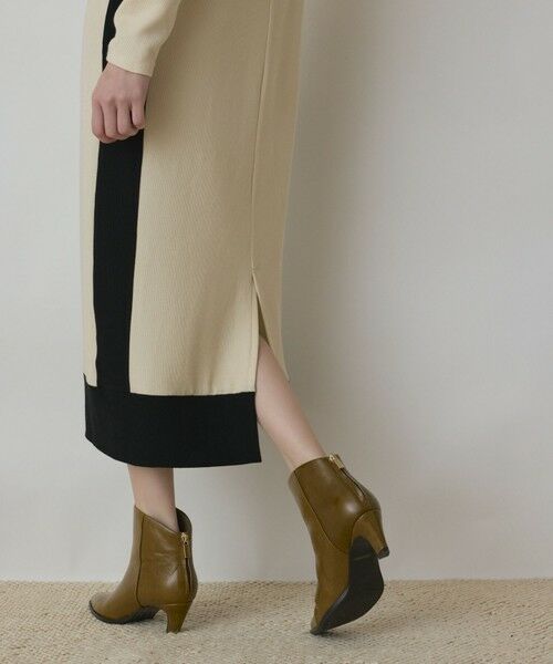 GRACE CONTINENTAL / グレースコンチネンタル ロング・マキシ丈ワンピース | バイカラーカットワンピース | 詳細6