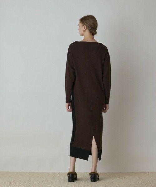 GRACE CONTINENTAL / グレースコンチネンタル ロング・マキシ丈ワンピース | バイカラーカットワンピース | 詳細10