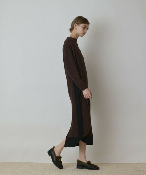 GRACE CONTINENTAL / グレースコンチネンタル ロング・マキシ丈ワンピース | バイカラーカットワンピース | 詳細11