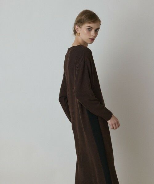 GRACE CONTINENTAL / グレースコンチネンタル ロング・マキシ丈ワンピース | バイカラーカットワンピース | 詳細16