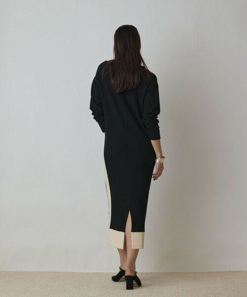 GRACE CONTINENTAL / グレースコンチネンタル ロング・マキシ丈ワンピース | バイカラーカットワンピース | 詳細24