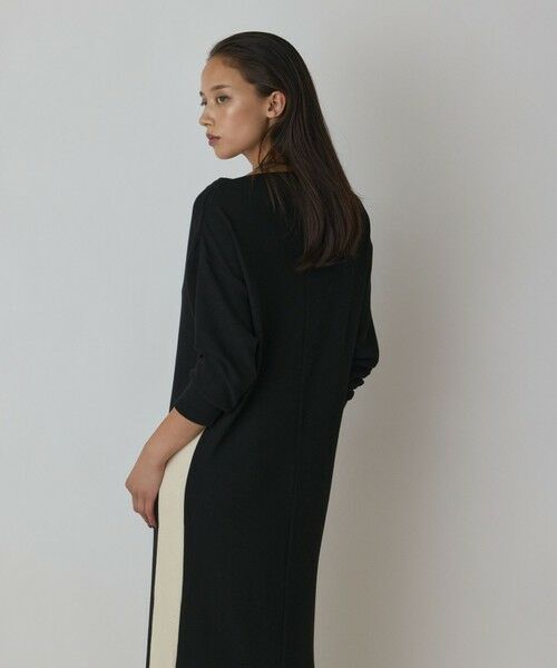 GRACE CONTINENTAL / グレースコンチネンタル ロング・マキシ丈ワンピース | バイカラーカットワンピース | 詳細26