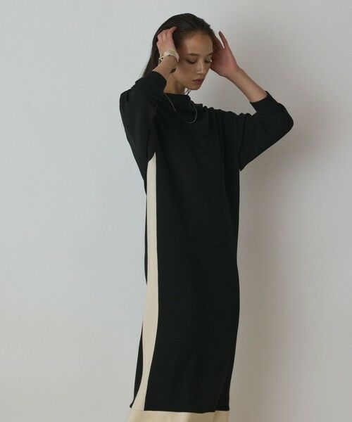 GRACE CONTINENTAL / グレースコンチネンタル ロング・マキシ丈ワンピース | バイカラーカットワンピース | 詳細27