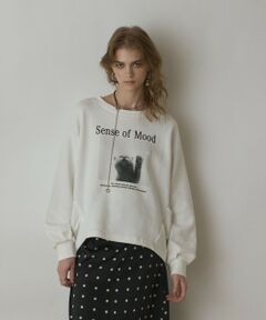 GRACE CONTINENTAL / グレースコンチネンタル その他トップス | Catphoto裏毛トップ