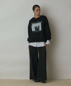 GRACE CONTINENTAL / グレースコンチネンタル その他トップス | Catphoto裏毛トップ