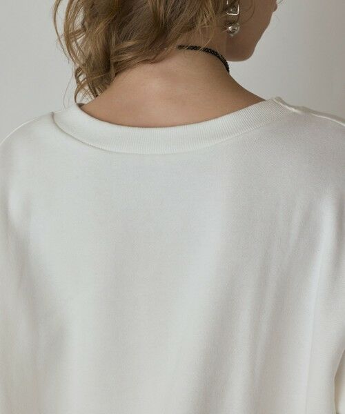 GRACE CONTINENTAL / グレースコンチネンタル その他トップス | Catphoto裏毛トップ | 詳細5