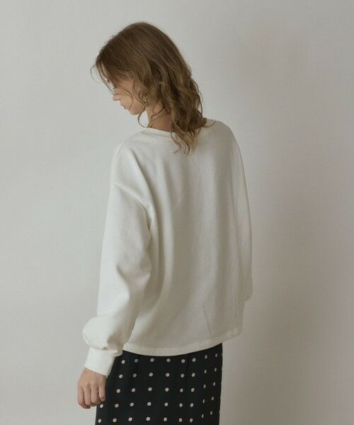 GRACE CONTINENTAL / グレースコンチネンタル その他トップス | Catphoto裏毛トップ | 詳細6