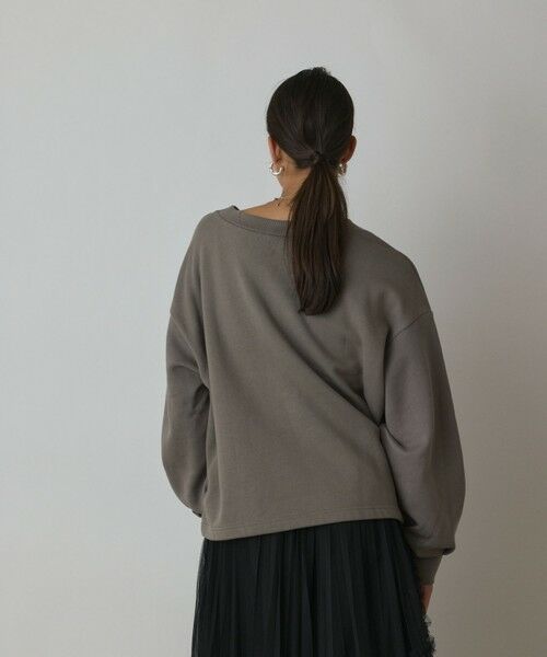 GRACE CONTINENTAL / グレースコンチネンタル その他トップス | Catphoto裏毛トップ | 詳細14