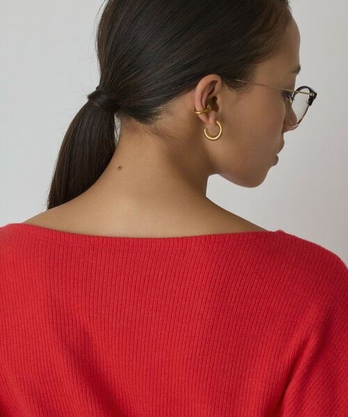 GRACE CONTINENTAL / グレースコンチネンタル カットソー | アシメテレコカットトップ | 詳細11