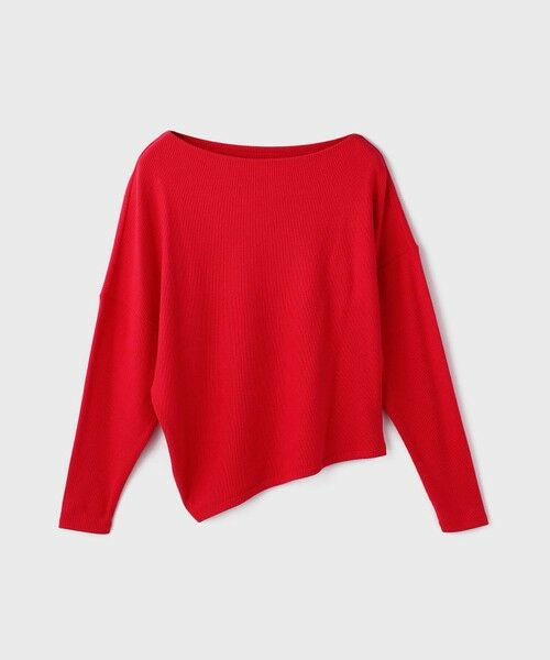 GRACE CONTINENTAL / グレースコンチネンタル カットソー | アシメテレコカットトップ | 詳細13