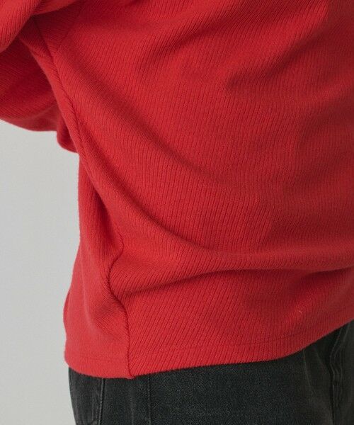 GRACE CONTINENTAL / グレースコンチネンタル カットソー | アシメテレコカットトップ | 詳細8