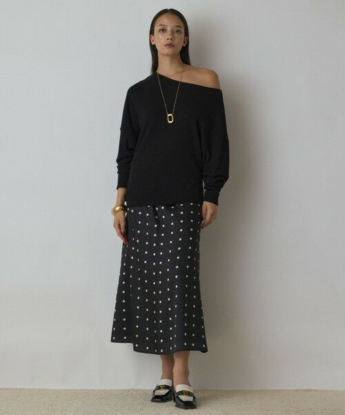 GRACE CONTINENTAL / グレースコンチネンタル カットソー | アシメテレコカットトップ | 詳細18