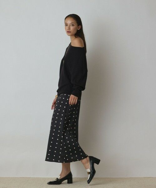 GRACE CONTINENTAL / グレースコンチネンタル カットソー | アシメテレコカットトップ | 詳細19