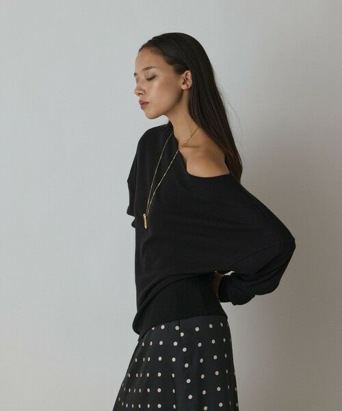 GRACE CONTINENTAL / グレースコンチネンタル カットソー | アシメテレコカットトップ | 詳細22