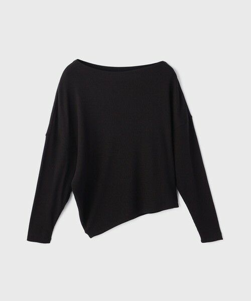 GRACE CONTINENTAL / グレースコンチネンタル カットソー | アシメテレコカットトップ | 詳細25