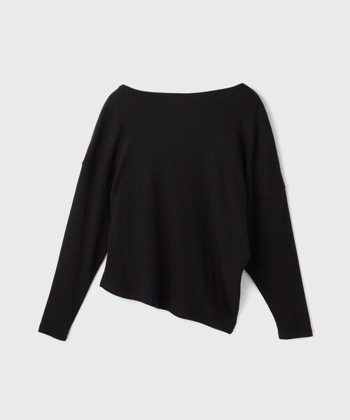 GRACE CONTINENTAL / グレースコンチネンタル カットソー | アシメテレコカットトップ | 詳細26